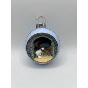 Hallmark Keepsake Blessing Of Love Nativity Ornament 1990 Bauble ONLY EUC Xmas